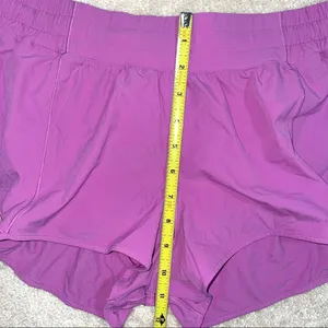 Lululemon • magenta glow hotty hot shorts sz 12 thumbnail 8