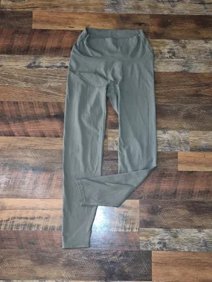 PARAGON High-Rise Olive Green Leggings 6 thumbnail 6