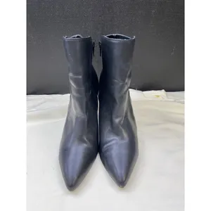 Zigisoho Womens Black Ankle Boots Shoes Heels Size 9 SKU 6535 thumbnail 2