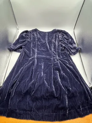 Free People Adelle Velvet Boho Tunic Mini Dress thumbnail 7