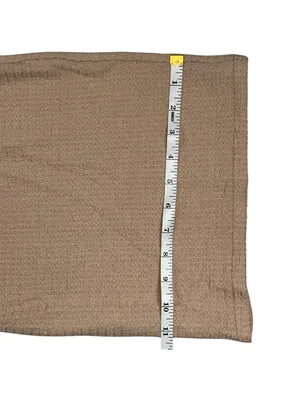 Women's Beige Paperbag Waist Wide Leg Lounge Pants Size Medium thumbnail 5