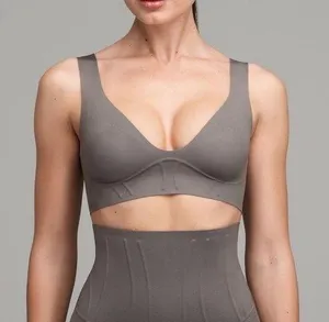 Skims Nwt Bonded Corset Group Plunge Bralette thumbnail 1