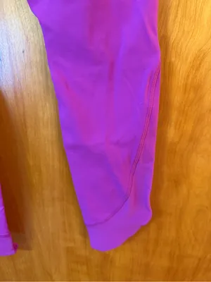 Savvi Fit Dancer Leggings Fuchsia Colorful Athleisure Yoga Walk Womens NWT Large thumbnail 8