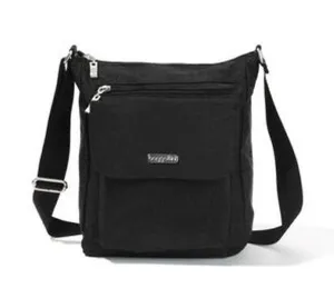 Baggallini Women’s Pocket Town Bagg Crossbody Bag Travel in Black thumbnail 1