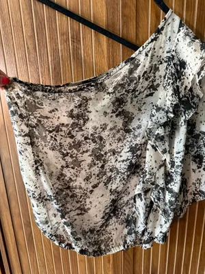 Urban Outfitters Off the shoulder ruched top thumbnail 1