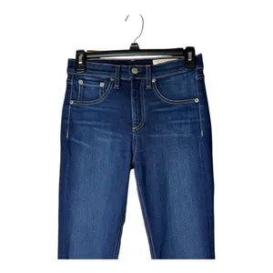 Rag & Bone Jeans Women 25‎ Blue Denim Bedford Wash High Rise Ankle Skinny thumbnail 4