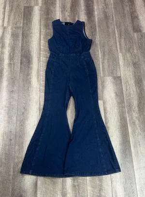 We The Free Cayenne Denim Jumpsuit  thumbnail 1