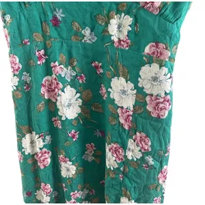 ✨blue blush floral green midi dress✨ thumbnail 7