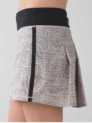 Lululemon Pace Rival II Skirt Dottie Dash Grain Size 4 Tall thumbnail 2