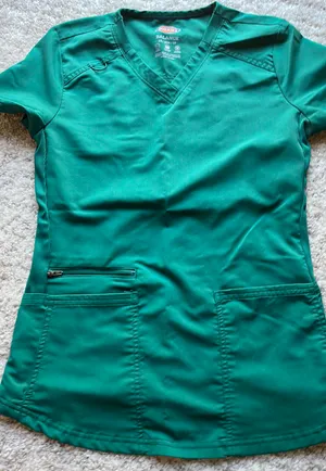 Green Scrub Set Size XS thumbnail 3