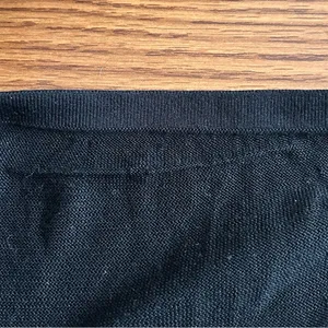 KHAITE Vara Bralette Black 100% Silk Knit Size Large NWT FLAWED** thumbnail 12