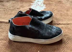 Women's Peyton black Hey Dude slip on shoes size 6 thumbnail 1