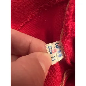 VTGButte Knit Blazer Womens Jacket Wool Marked Size14 Retro 60s Jackie Old Money thumbnail 4