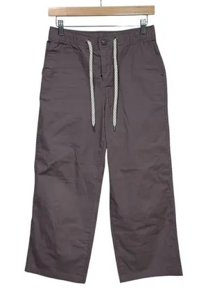 Vuori‎ Pants Womens Small Ripstop Wide Leg Cropped Organic Cotton - Hazel VW416 thumbnail 1