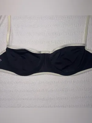 Monday Swimwear Womens Colorblock Balconette Bikini Top Size S Resort Beach thumbnail 4