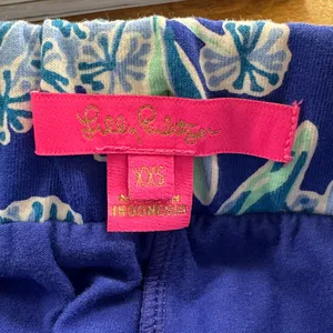 Lilly Pulitzer Blue Floral-Trim Mini Skort thumbnail 5