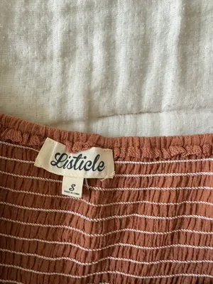 Listicle Brown Balloon Sleeve Mini Dress thumbnail 6