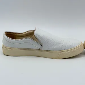 Aldo Womens White Snakeskin‎ Embossed Slip On Sneakers Shoes Size 7.5 US 38 EUR thumbnail 6