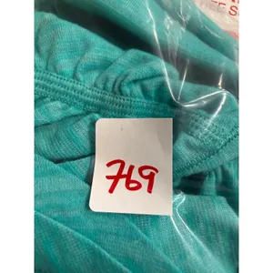 Lululemon Teal‎ Heathered V Neck Short Sleeve Athletic Top Women Size 6 thumbnail 7
