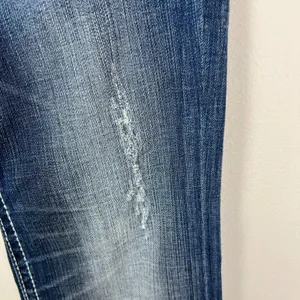 Y2K Rock Revival Sasha‎ Boot Jeans Womens 31 Dark Wash Denim Flap Rhinestones thumbnail 4