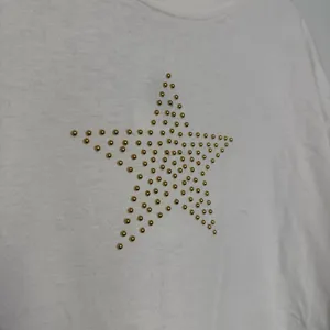 Bob Mackie Studio Vintage White Star T-Shirt thumbnail 3