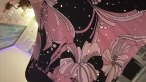 Brittney Black Blouse Pink thumbnail 3