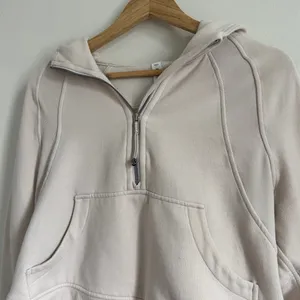 Lululemon Scuba Oversized Half Zip Size XS/S Cream White Opal thumbnail 4