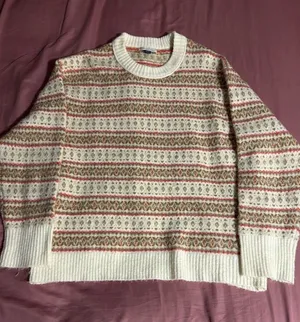 American Eagle Patterned Crewneck Sweater Size M thumbnail 1