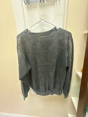 John Galt California Acid Wash Crewneck Sweatshirt thumbnail 3