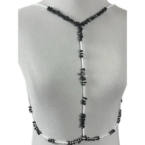 Free People Salute Body Chain Beaded Harness Beach Bohemian Festival Summer New thumbnail 7