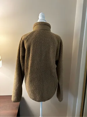 Columbia Jacket Women’s Size S Tan Sherpa Full-Zip Fleece Jacket thumbnail 3