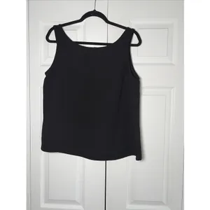 Double D Ranch Ranchwear Womens Large‎ Black Shell Top thumbnail 3