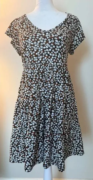 Altar’d State Floral Babydoll Dress S thumbnail 1