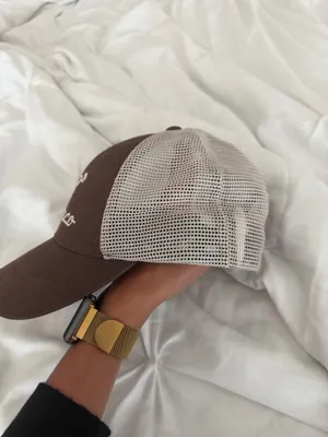 Trucker hat Brown thumbnail 2