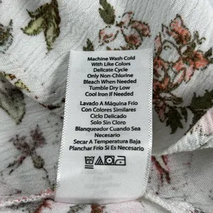 Frye Women’s Button Front Floral Gauze Sleeveless Midi Dress Romantic Size M thumbnail 15