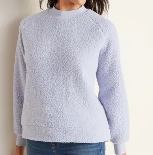 Old Navy Comfy Purple Crewneck Sweatshirt thumbnail 1