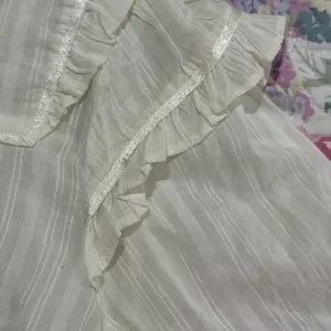 Free People Women’s White‎ Cotton Blouse thumbnail 7