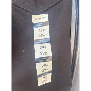 Ariat‎ Forever Black Skinny Jeans Perfect Rise Fadeless Denim 29R 10033587 NEW thumbnail 6
