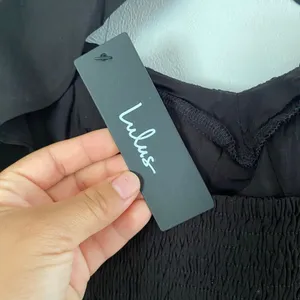 NWT Lulus Black Tie Front Blouse Size S Sheer Sleeve Romantic Top thumbnail 4