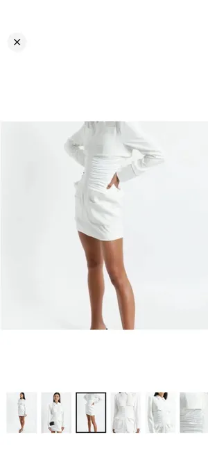 Lioness “The Sweetest Thing” White Minidress | Size S thumbnail 7