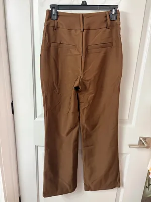Shein Brown Wide-Leg Pants thumbnail 6