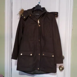Express Jungle Green Jacket Size M thumbnail 5