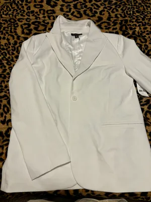 Saks, Fifth Avenue, White blazer thumbnail 1