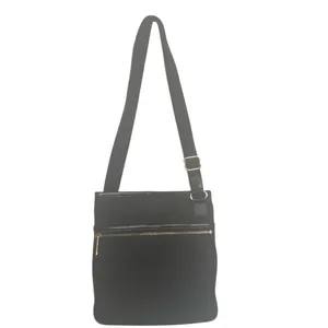 Michael Kors Black and Gold Messenger Bag thumbnail 8