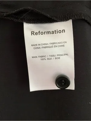 Reformation Alaine 100% Silk Dress thumbnail 7