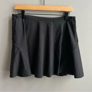 Athleta Match Point Skort Black Tennis Pickleball Golf Active Skirt Size Medium thumbnail 3
