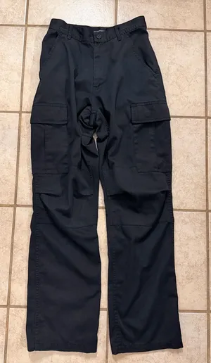 Black Cargo Pants thumbnail 1