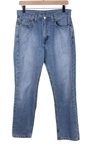 Vintage Levi's 505 Lower Rise Straight Leg Jeans Women's Size 10 Cotton Denim thumbnail 1