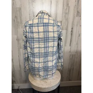 George blue flannel Blue thumbnail 3
