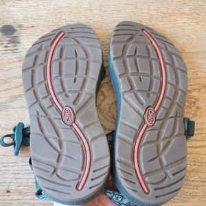 Chaco Womens Size 7 Z Cloud 2 Sandals Green Excellent Geometric Toe Loop Strappy thumbnail 6